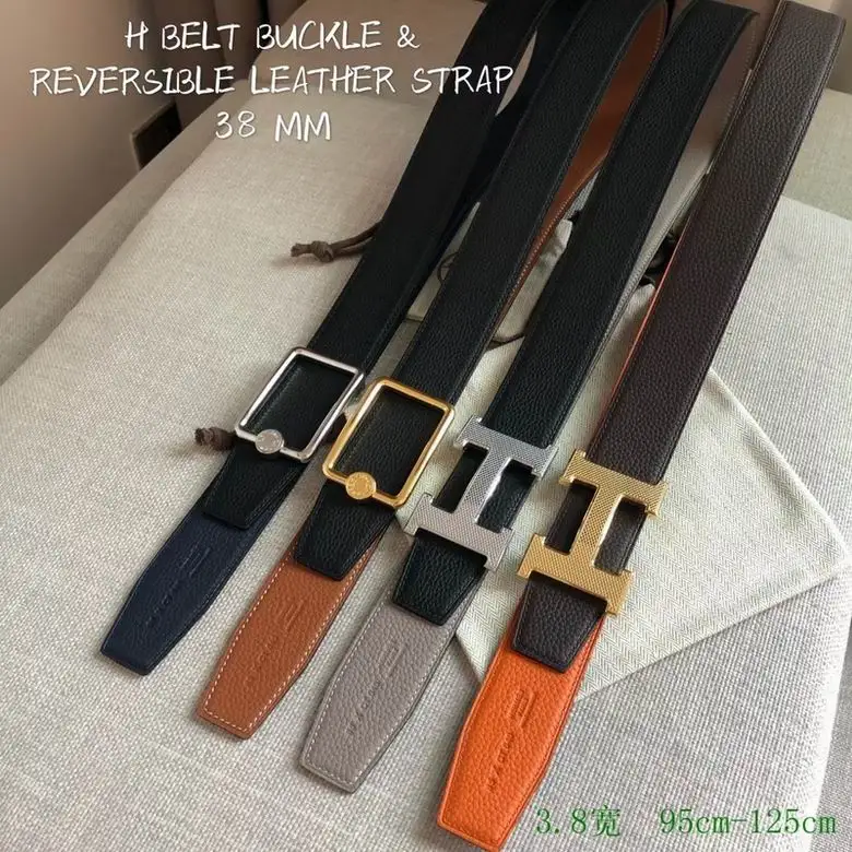 Hermes Belt 38mmX95-125cm 7D77